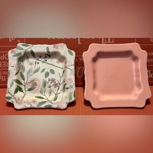 Brand New Sweet Laurel 6” dessert plate set (4) A108